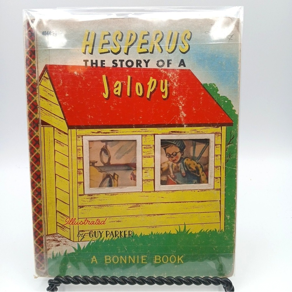 HESPERUS the Story of a Jalopy Vintage Bonnie Books Samuel Lowe 1954 rare HTF